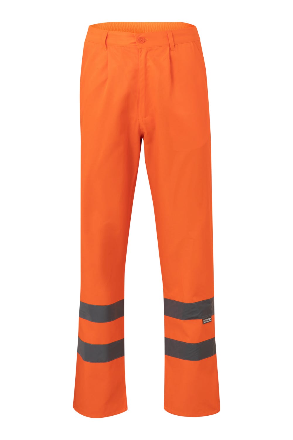F160.PANTALÓN FORRADO AV NARANJA FLÚOR 2XL
