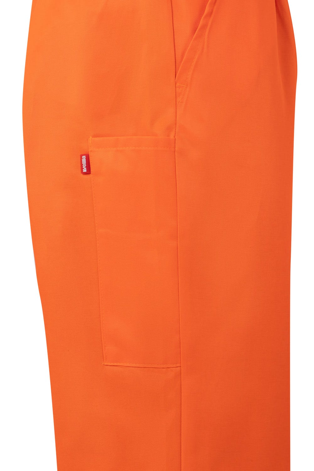 F160.PANTALÓN FORRADO AV NARANJA FLÚOR 2XL