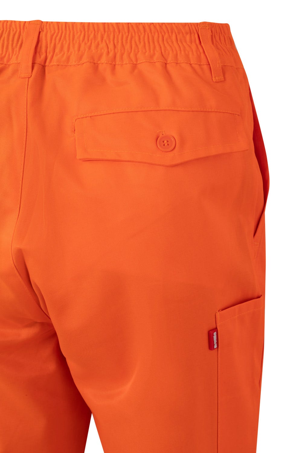 F160.PANTALÓN FORRADO AV NARANJA FLÚOR 2XL