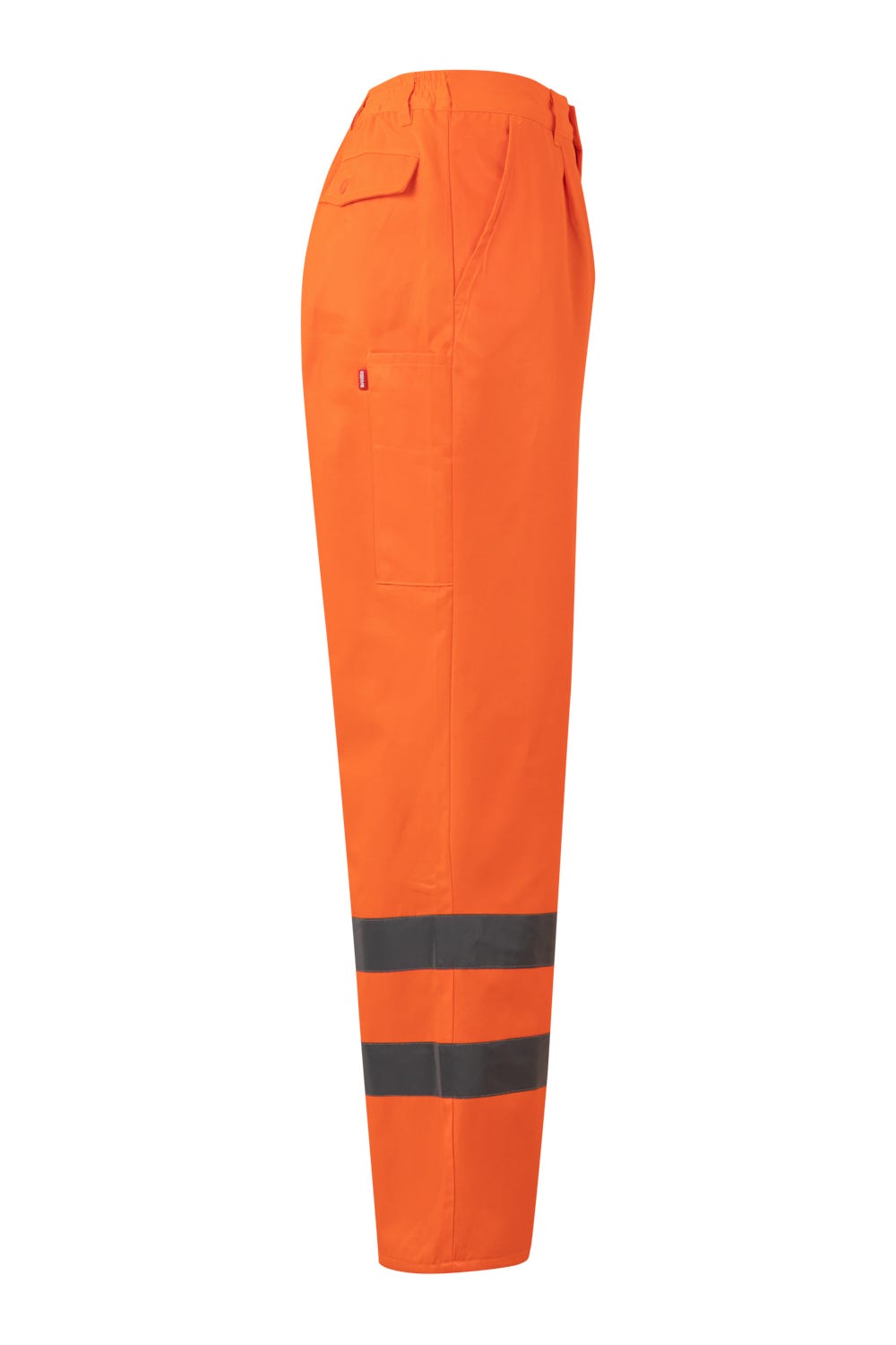 F160.PANTALÓN FORRADO AV NARANJA FLÚOR 2XL