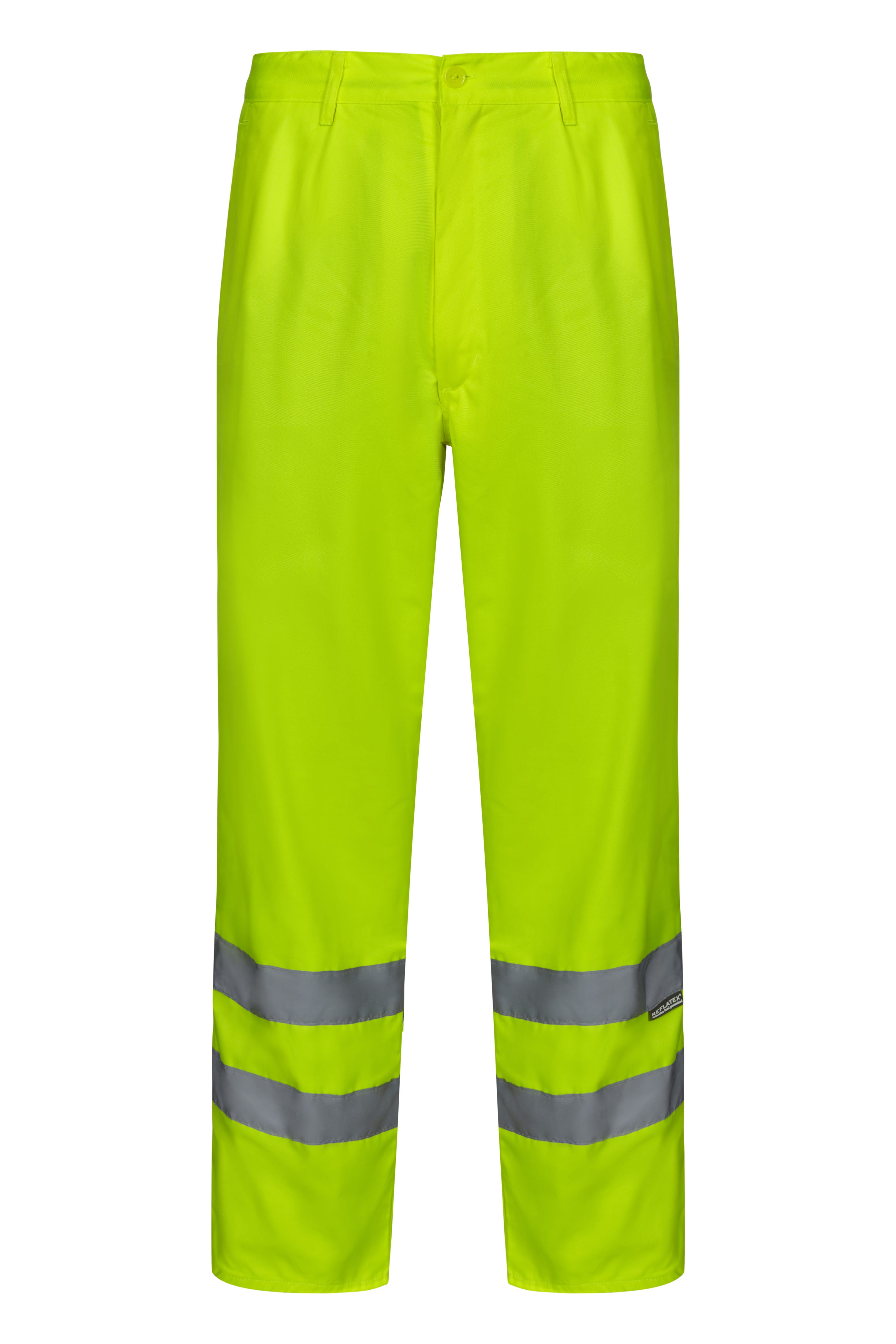 F160.PANTALÓN FORRADO AV AMARILLO FLÚOR 2XL