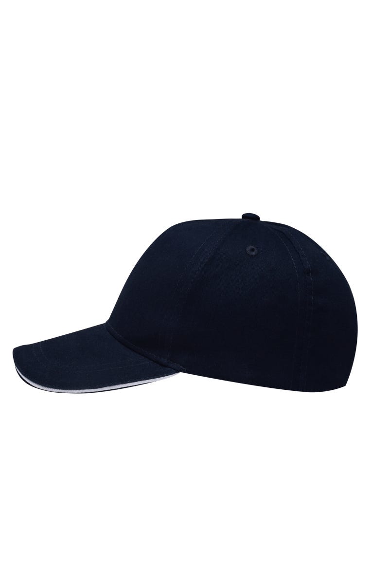 MCT200V.GORRA 5 PANELES NAVY/WHITE U