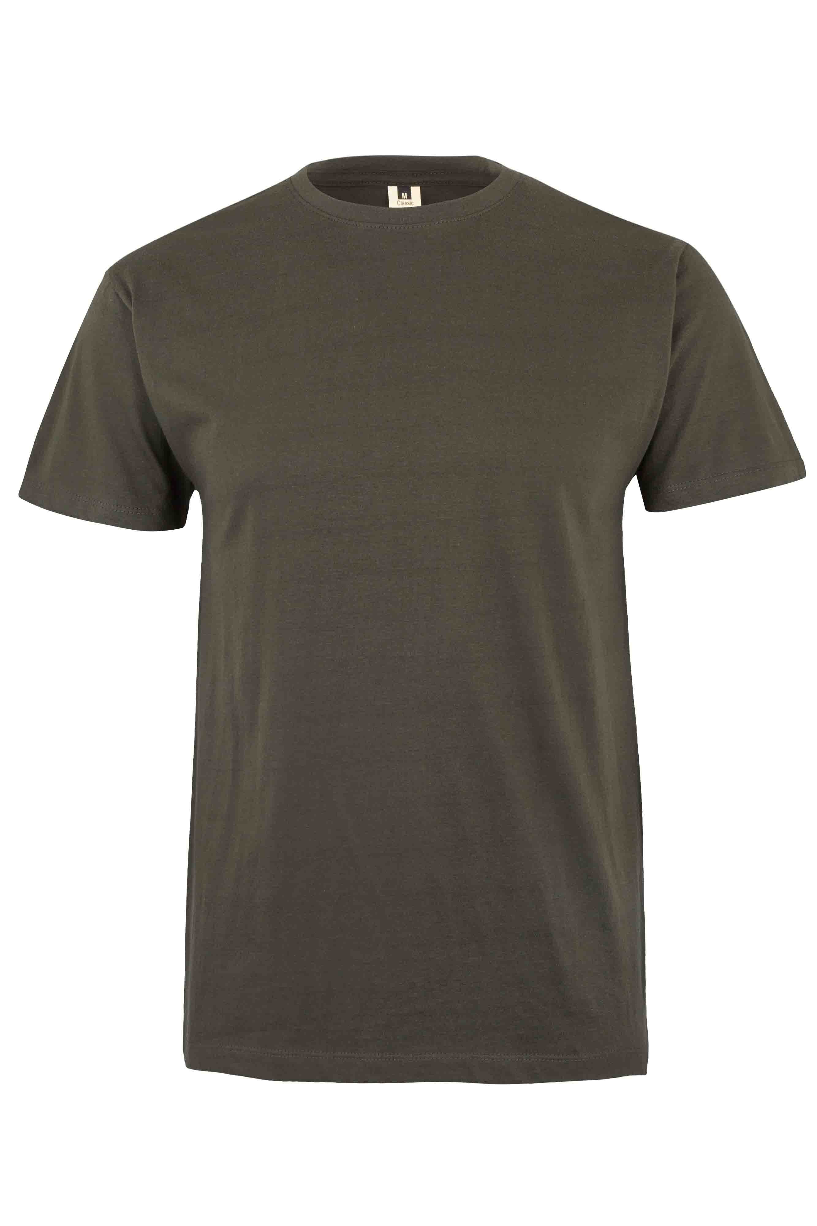 MK022CV.CAMISETA MANGA CORTA  155 KHAKI GREEN 2XL