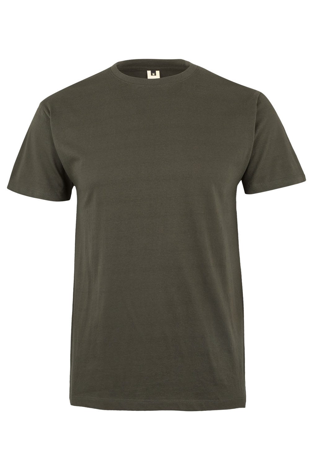 MK023CV.CAMISETA MANGA CORTA  190 KHAKI GREEN 2XL