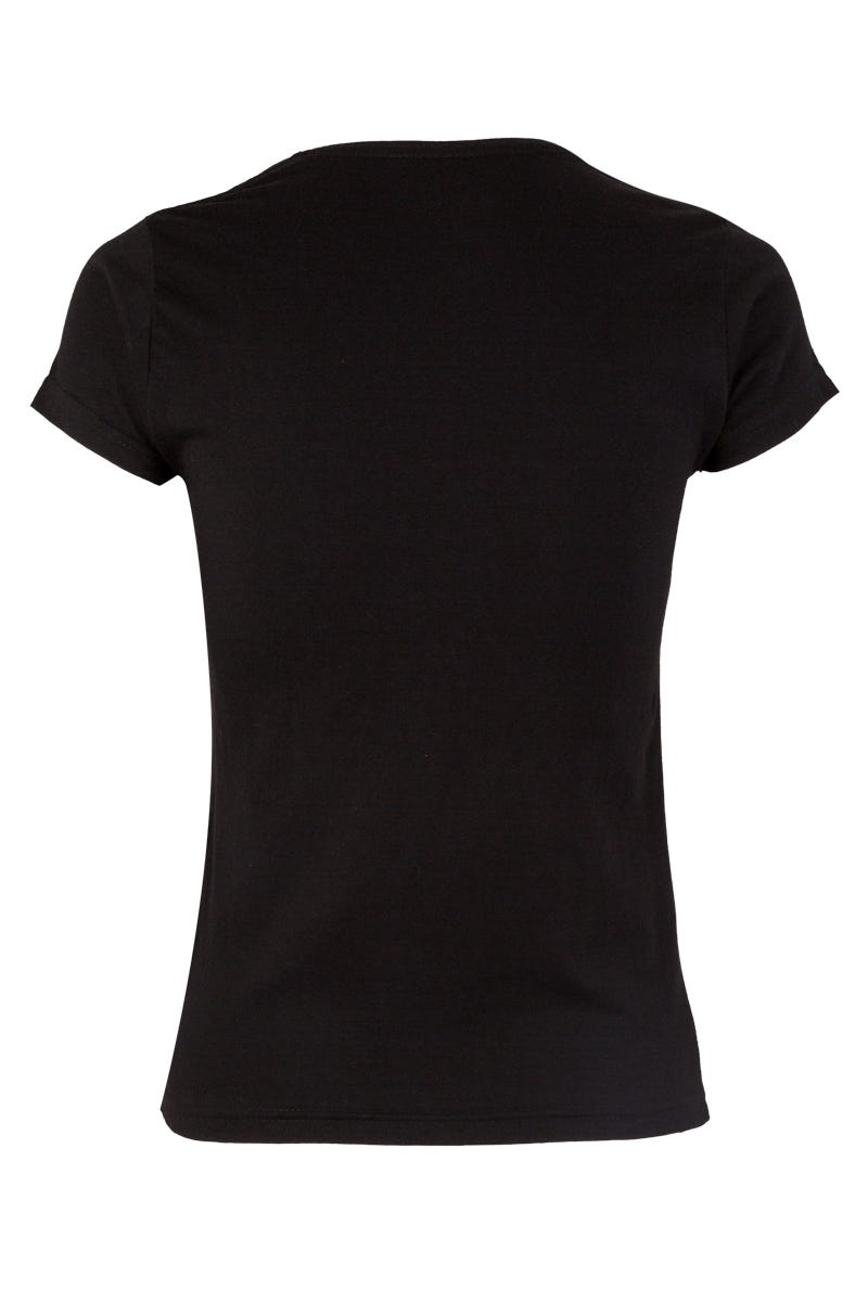 MK170CV.CAMISETA MANGA CORTA MUJER BLACK 2XL
