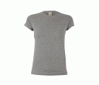 MK170CV.CAMISETA MANGA CORTA MUJER HEATHER GREY 2XL