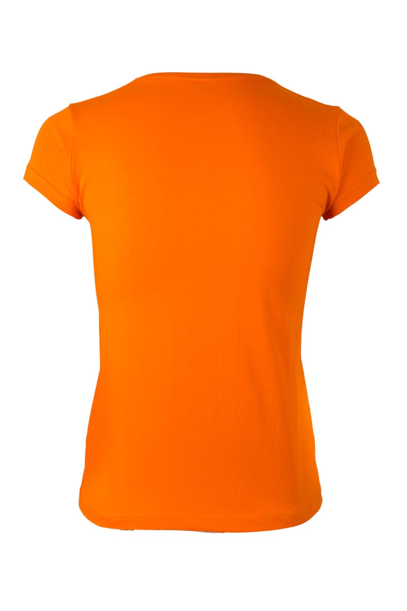 MK170CV.CAMISETA MANGA CORTA MUJER ORANGE 2XL