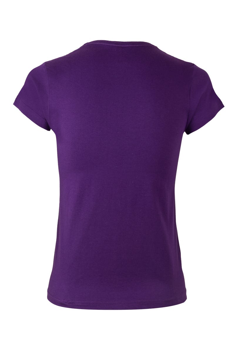 MK170CV.CAMISETA MANGA CORTA MUJER PURPLE 2XL