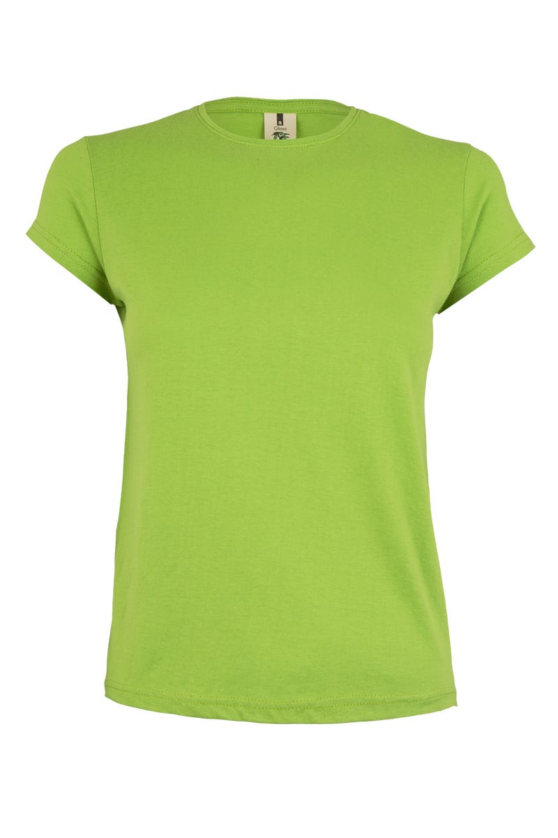 MK170CV.CAMISETA MANGA CORTA MUJER LIME 2XL
