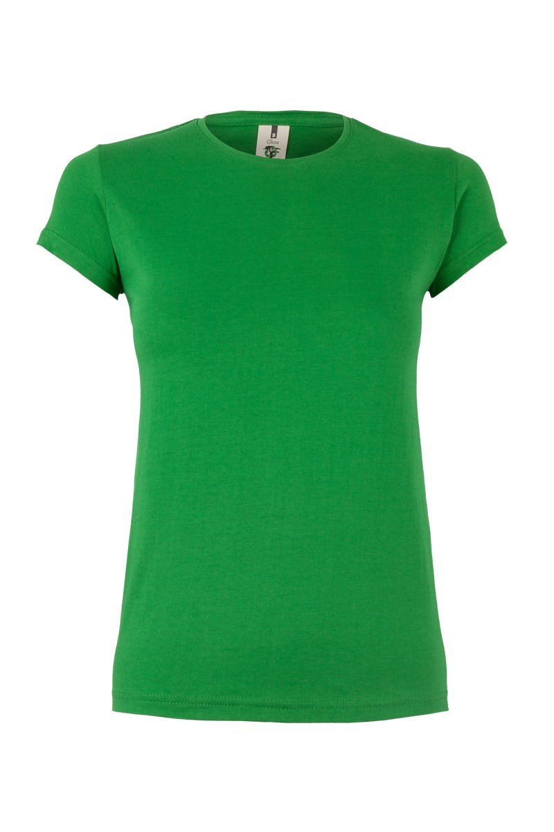 MK170CV.CAMISETA MANGA CORTA MUJER REAL GREEN 2XL