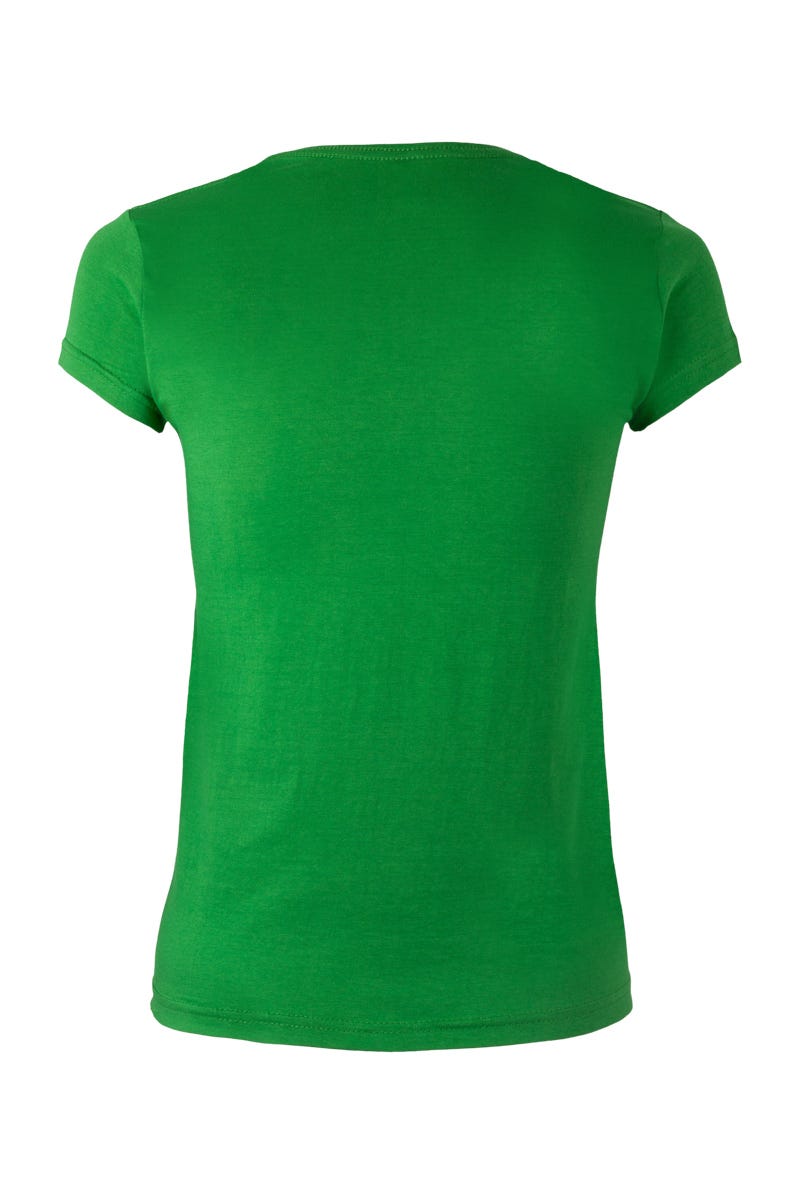 MK170CV.CAMISETA MANGA CORTA MUJER REAL GREEN 2XL