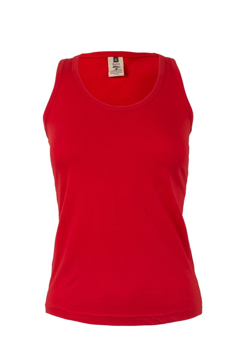 MK171CV.CAMISETA TIRANTES MUJER RED 2XL