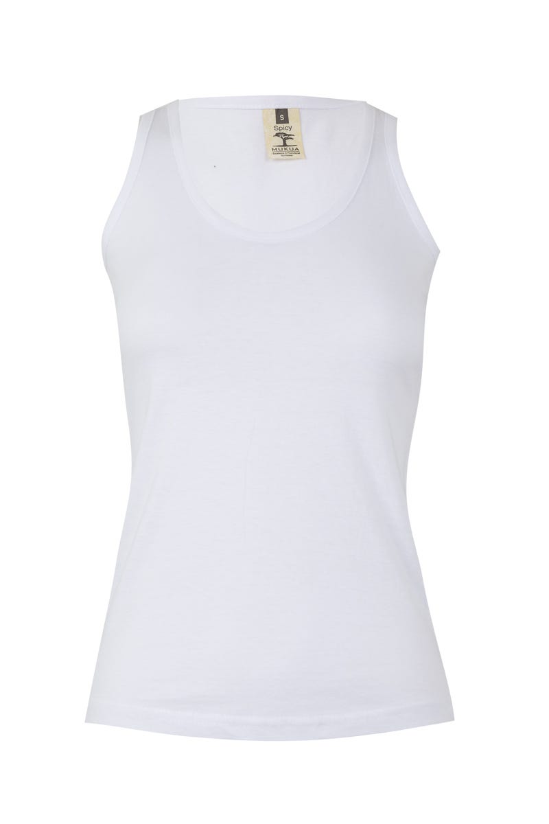 MK171WV.CAMISETA TIRANTES MUJER WHITE 2XL