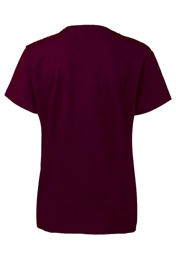 MK175CV.CAMISETA MANGA CORTA KIDS WINE 1/2