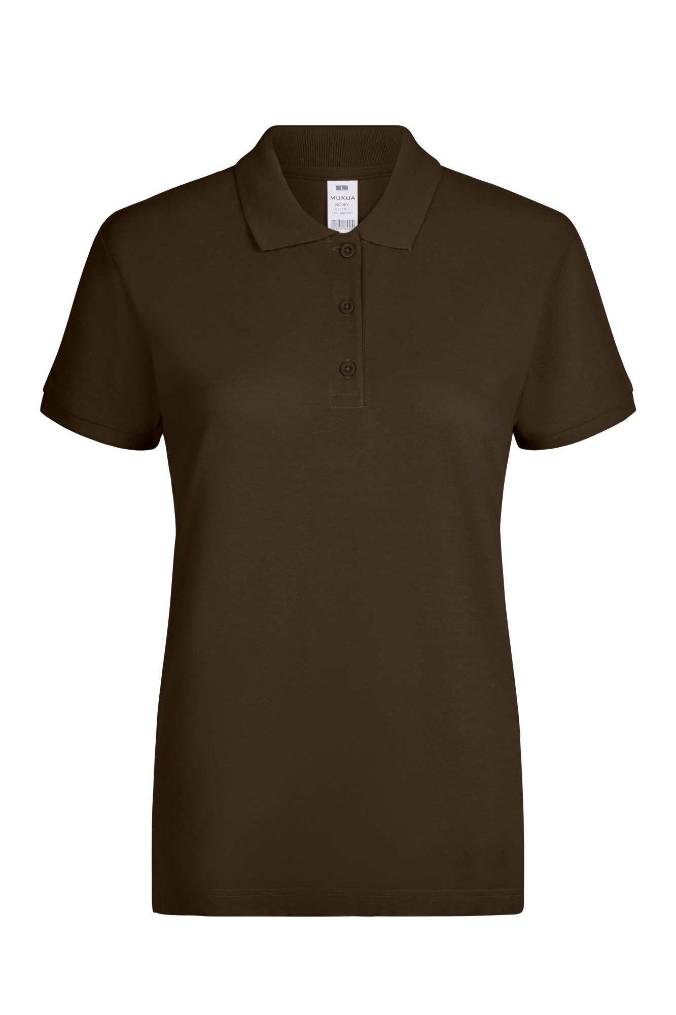 MK214CV.POLO MANGA CORTA MUJER 210 BROWN XS