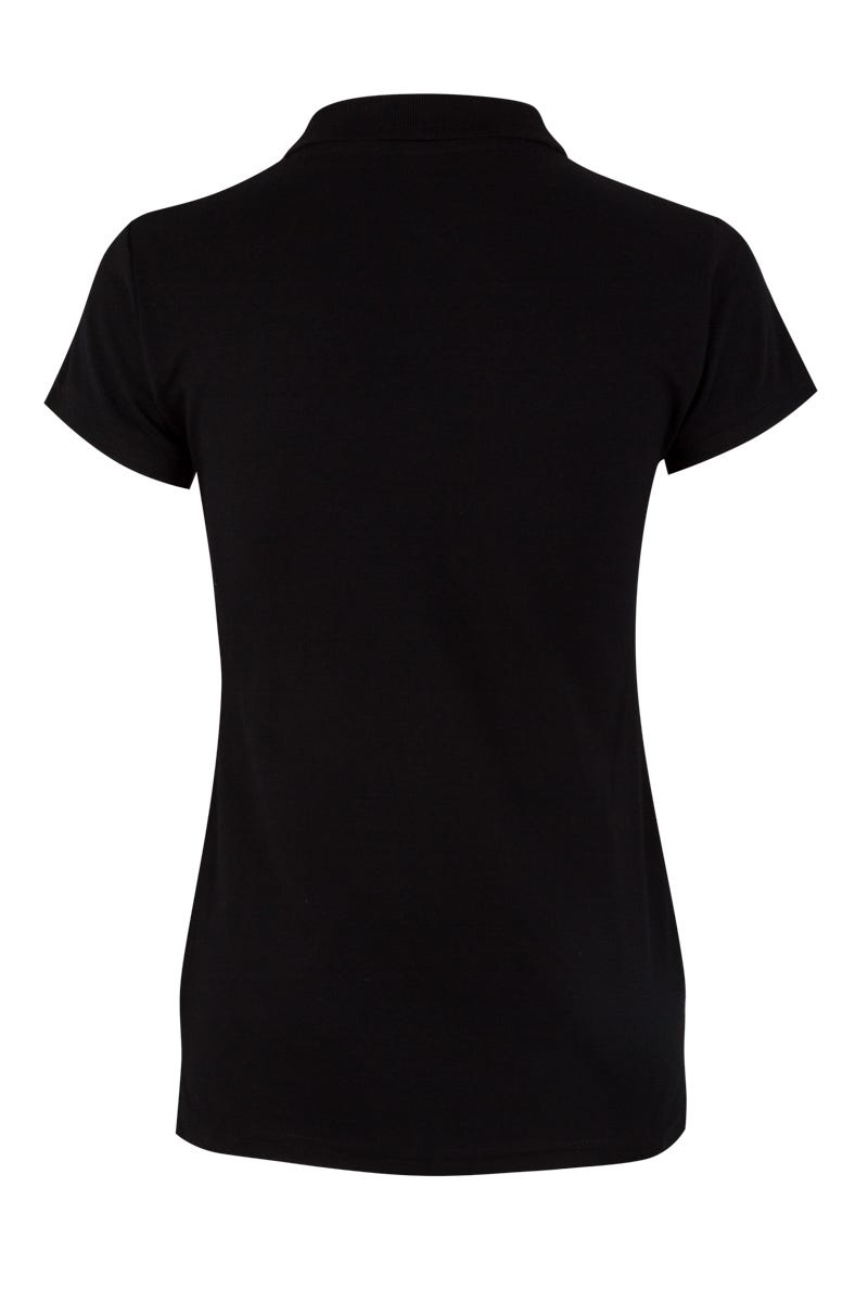 MK214CV.POLO MANGA CORTA MUJER 210 BLACK 2XL