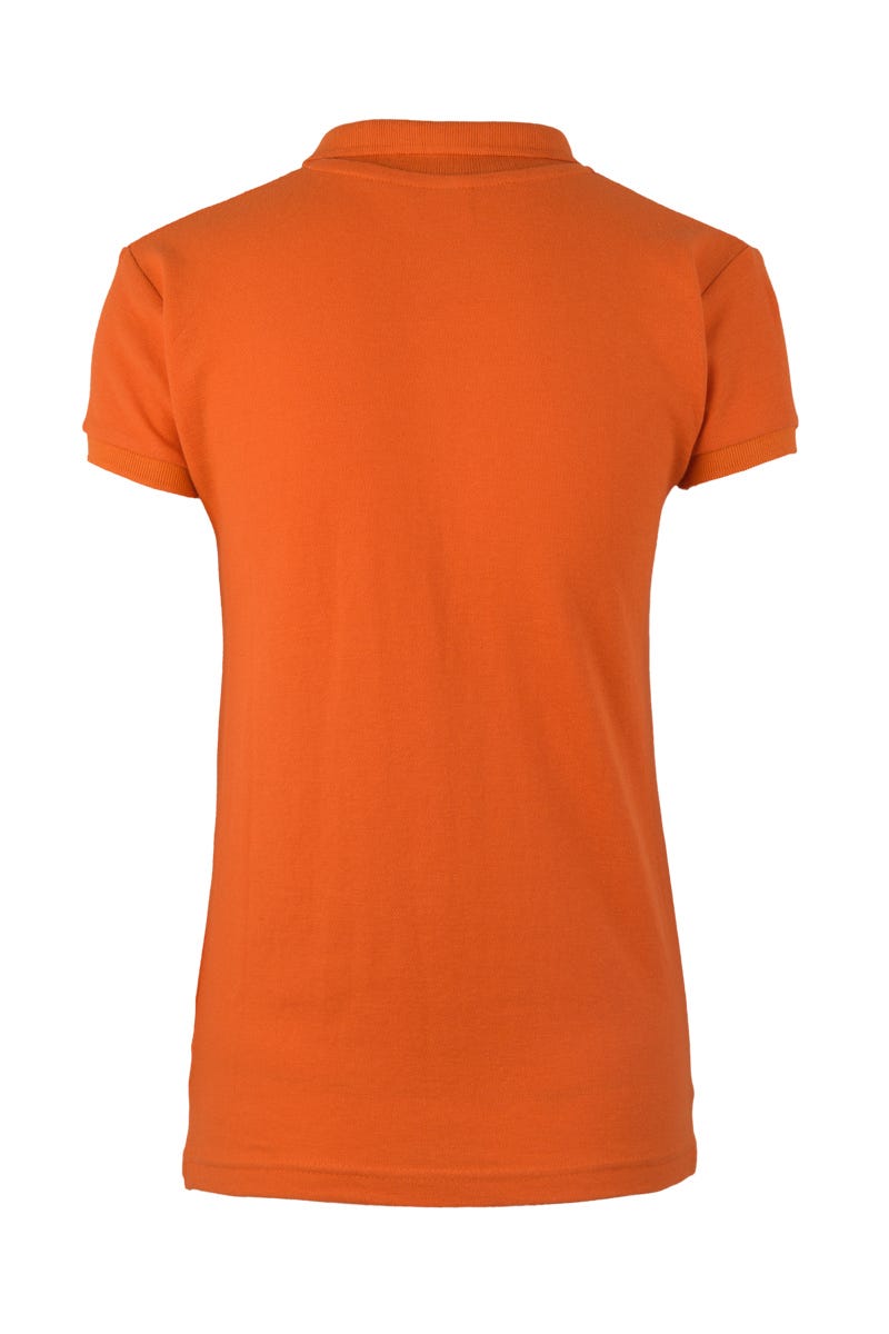 MK214CV.POLO MANGA CORTA MUJER 210 ORANGE 2XL