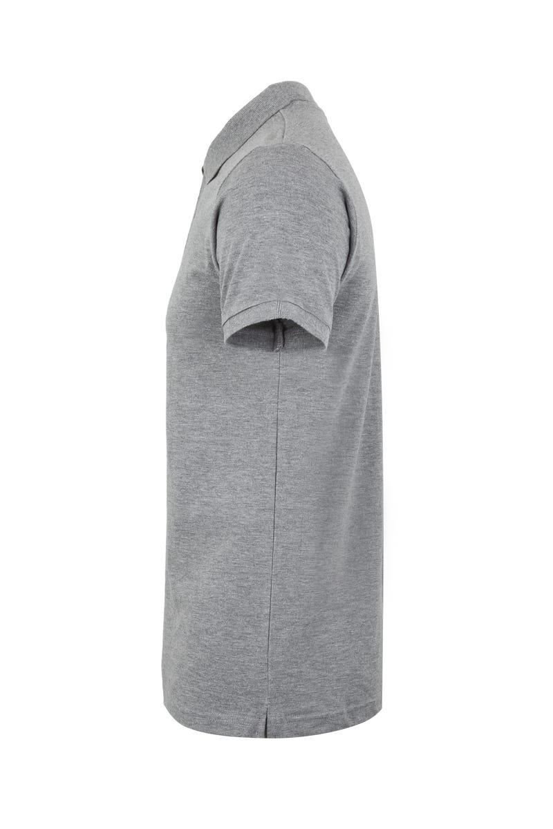 MK215CV.POLO MANGA CORTA 210 HEATHER GREY 2XL