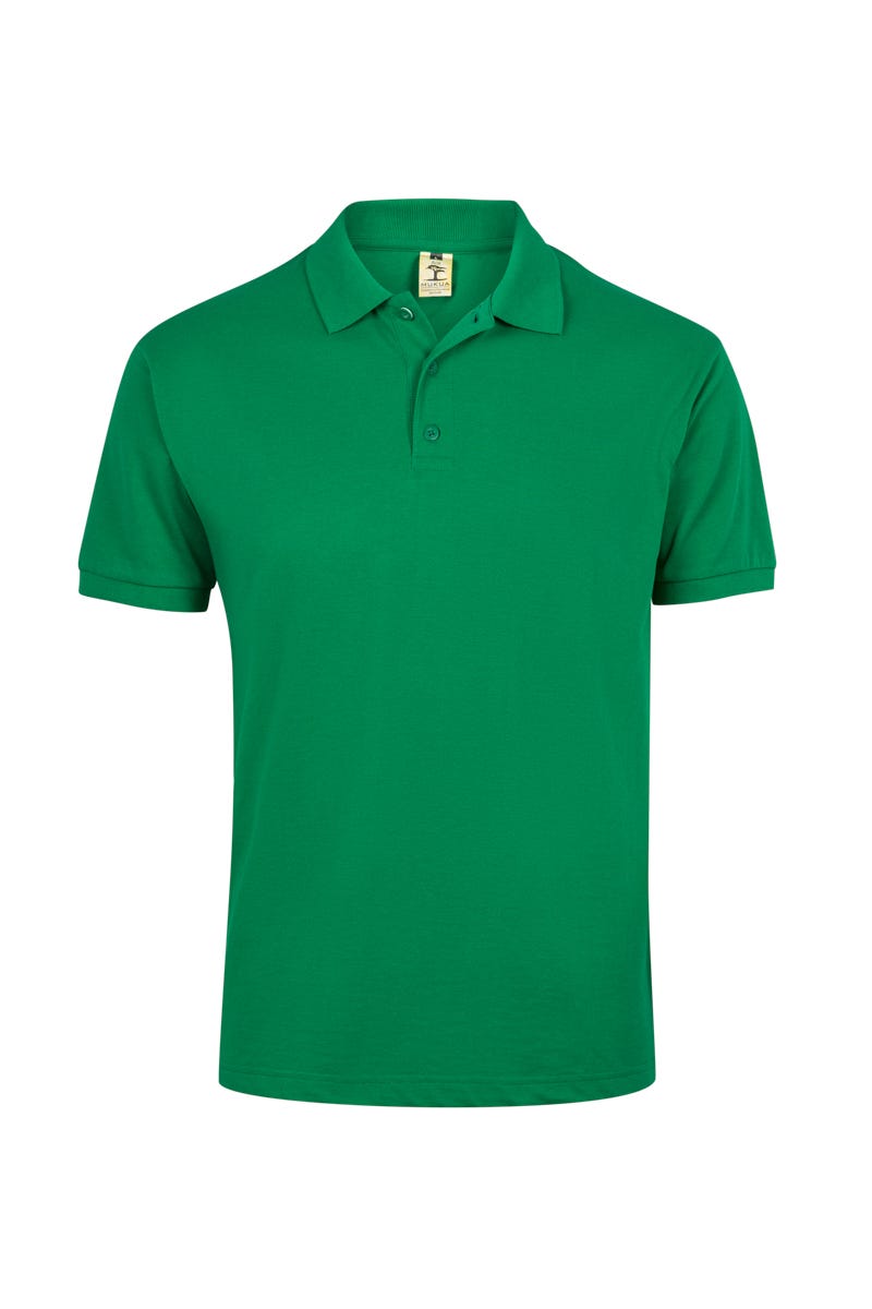 MK215CV.POLO MANGA CORTA 210 KELLY GREEN 2XL