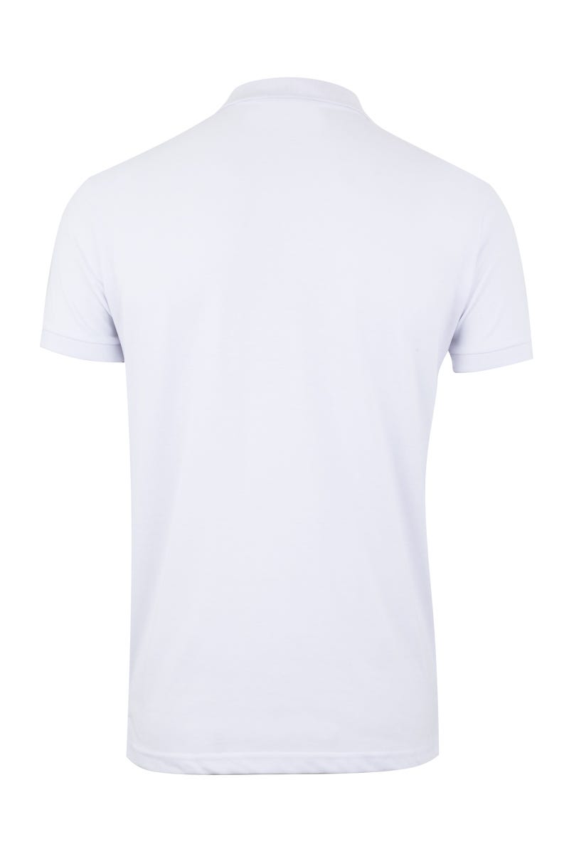 MK215WV.POLO MANGA CORTA 210 WHITE 2XL