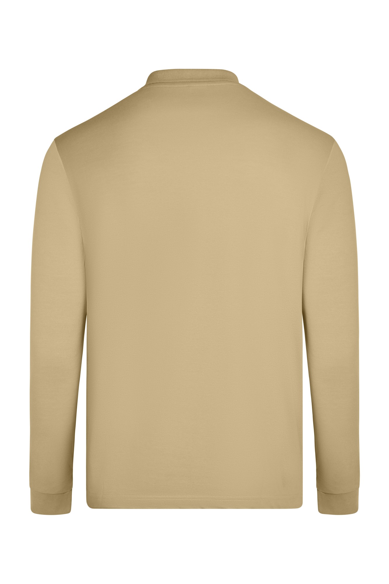 MK242CV.POLO MANGA LARGA 210 SAND S