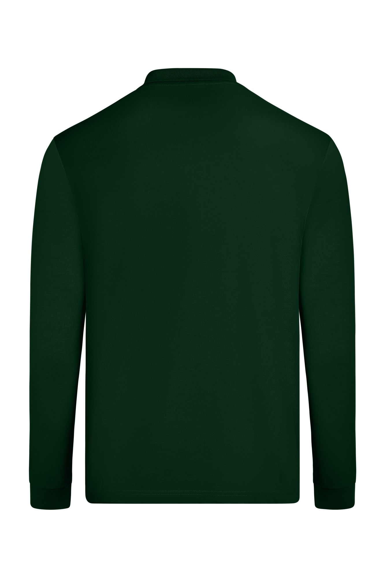 MK242CV.POLO MANGA LARGA 210 BOTTLE GREEN S