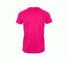 MK520V.CAMISETA TÉCNICA MANGA CORTA FLÚOR PINK 2XL