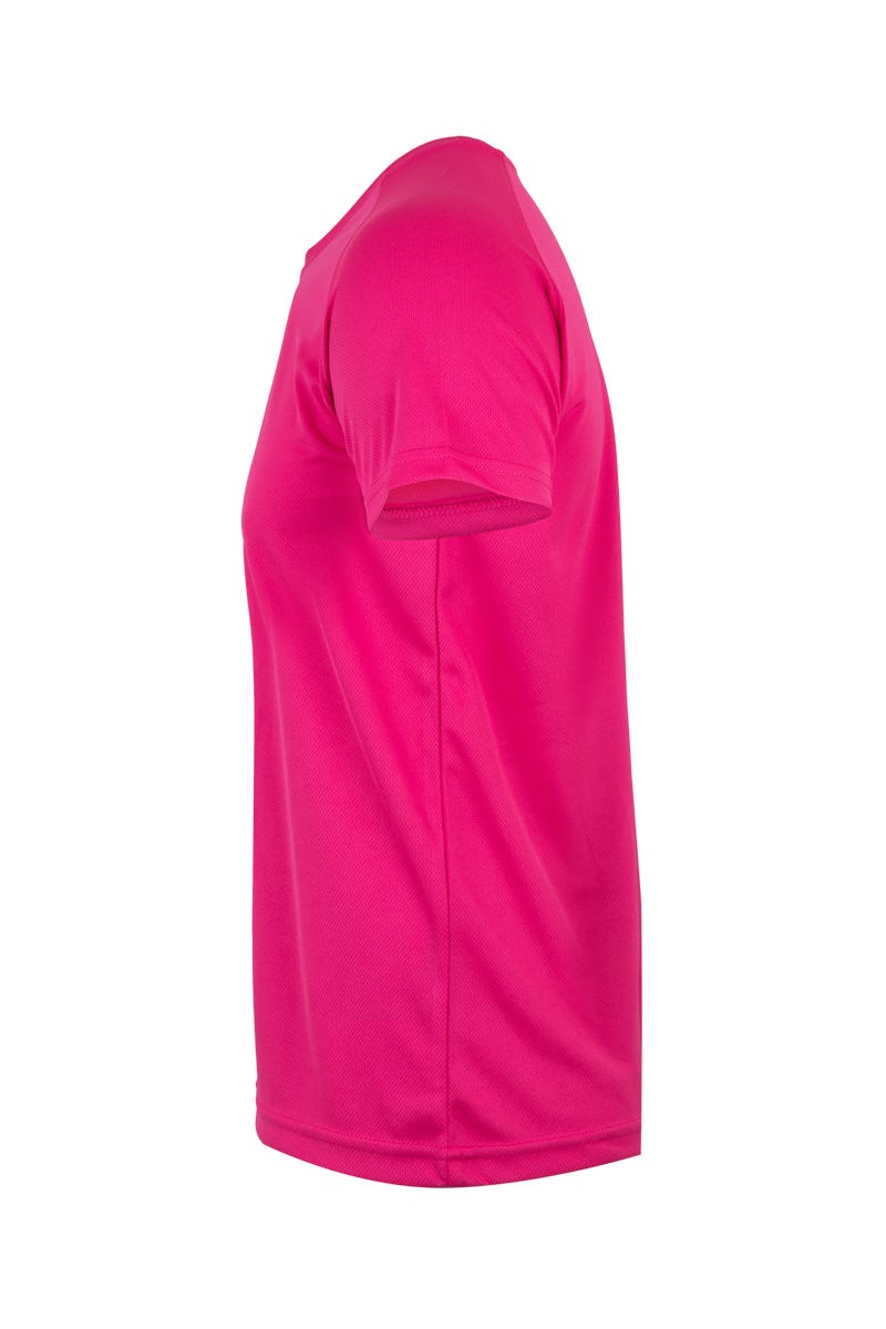 MK520V.CAMISETA TÉCNICA MANGA CORTA FLÚOR PINK 2XL