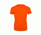 MK521V.CAMISETA TÉCNICA MC KIDS FLUOR ORANGE 12/14
