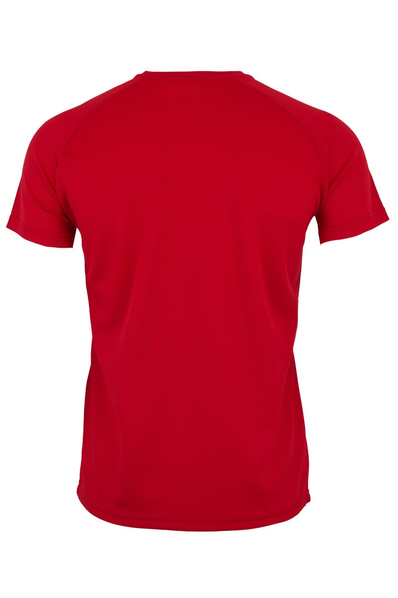 MK521V.CAMISETA TÉCNICA MC KIDS RED 12/14