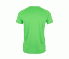 MK521V.CAMISETA TÉCNICA MC KIDS LIME FLÚOR 12/14