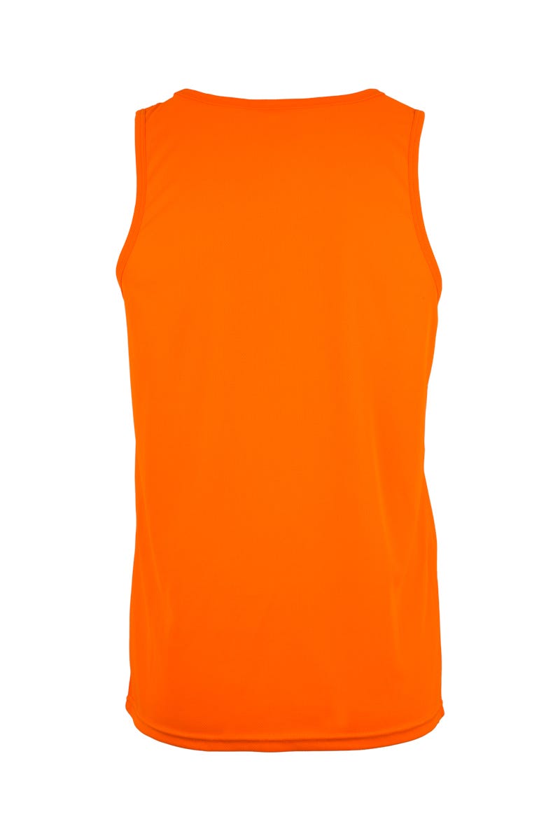 MK525V.CAMISETA TÉCNICA TIRANTES FLUOR ORANGE 2XL