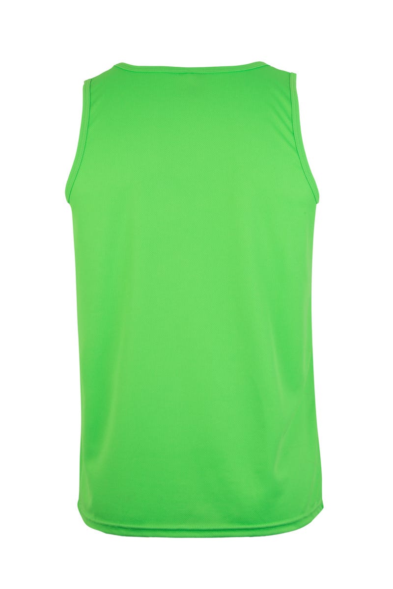 MK525V.CAMISETA TÉCNICA TIRANTES LIME FLÚOR 2XL