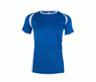 MK530V.CAMISETA TÉCNICA MC BICOLOR ROYAL BLUE/WHITE 2XL