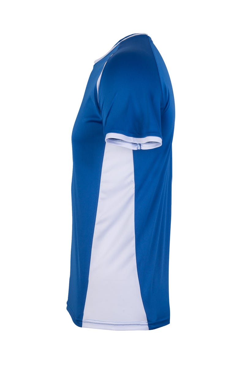 MK530V.CAMISETA TÉCNICA MC BICOLOR ROYAL BLUE/WHITE 2XL