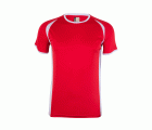 MK530V.CAMISETA TÉCNICA MC BICOLOR RED/WHITE 2XL