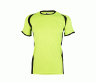 MK530V.CAMISETA TÉCNICA MC BICOLOR FLÚOR YELLOW/BLACK 2XL