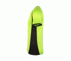 MK530V.CAMISETA TÉCNICA MC BICOLOR LIME/BLACK 2XL