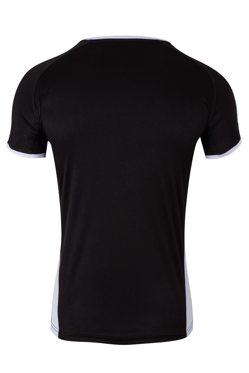 MK531V.CAMISETA TÉCNICA BIC KIDS BLACK/WHITE 12/14