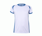 MK531V.CAMISETA TÉCNICA BIC KIDS WHITE/ROYAL BLUE 12/14