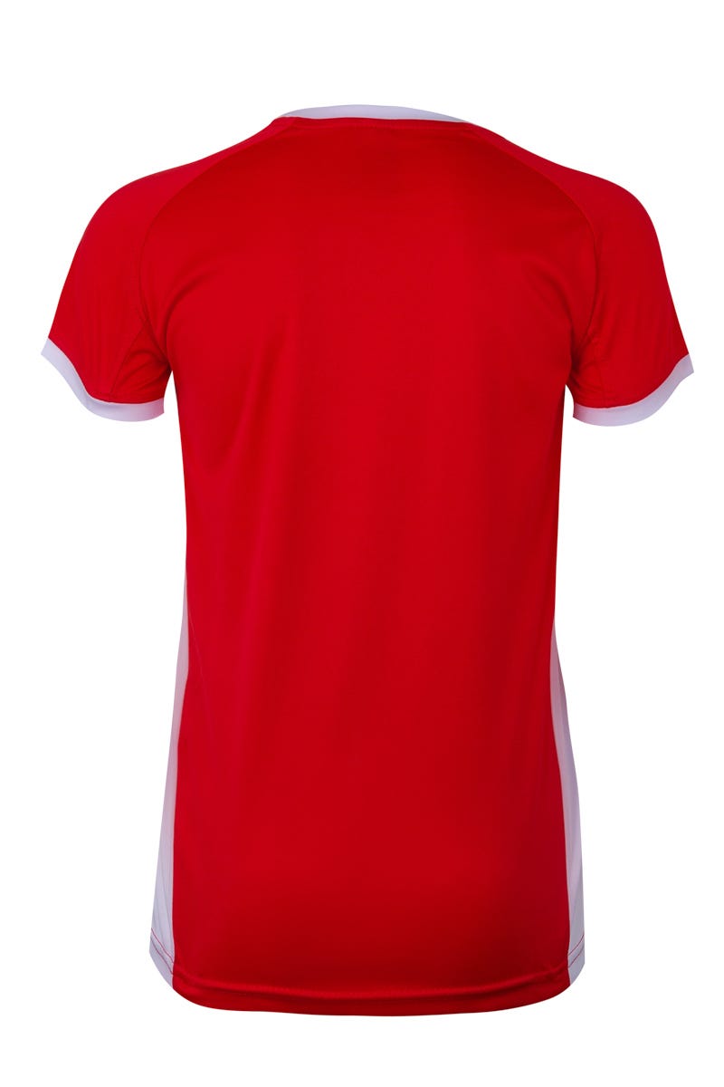 MK531V.CAMISETA TÉCNICA BIC KIDS RED/WHITE 12/14