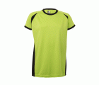 MK531V.CAMISETA TÉCNICA BIC KIDS LIME/BLACK 12/14
