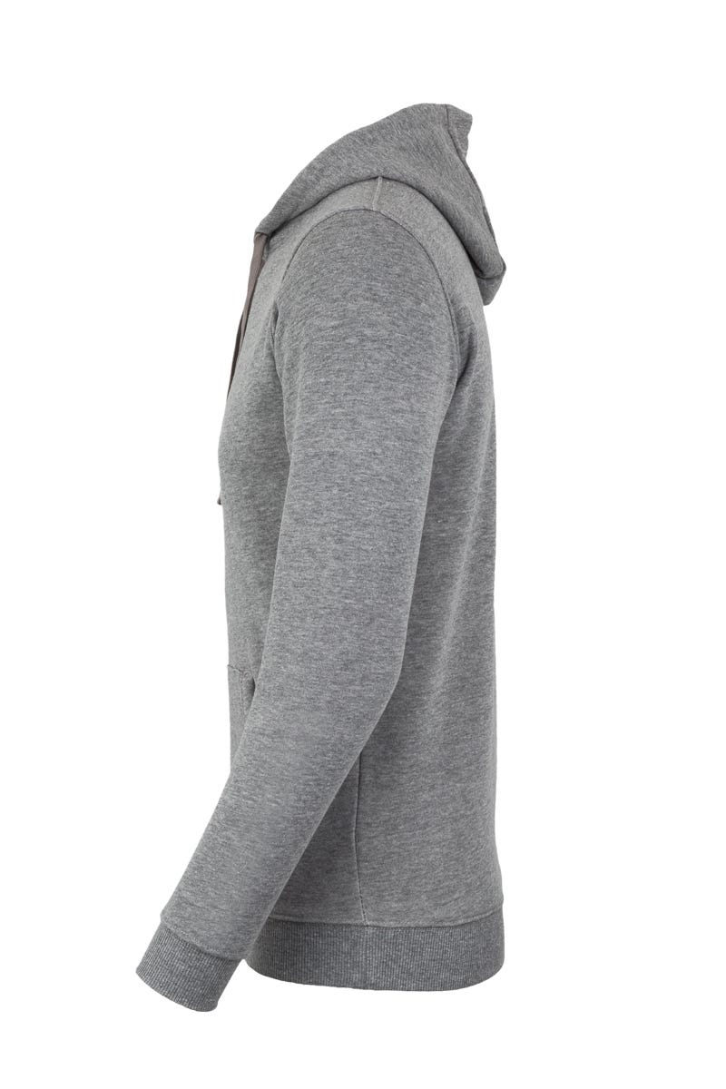 MK605V.SUDADERA CON CAPUCHA 270 HEATHER GREY 2XL