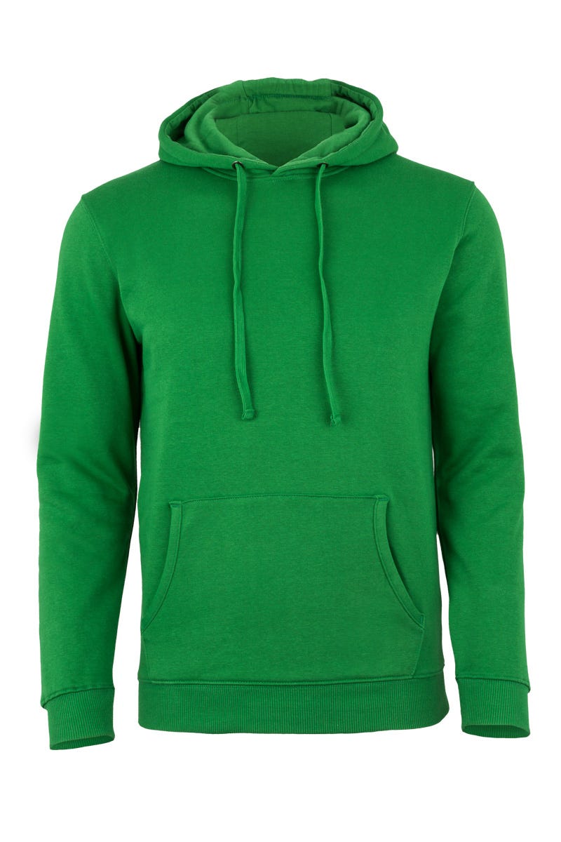 MK605V.SUDADERA CON CAPUCHA 270 REAL GREEN 2XL