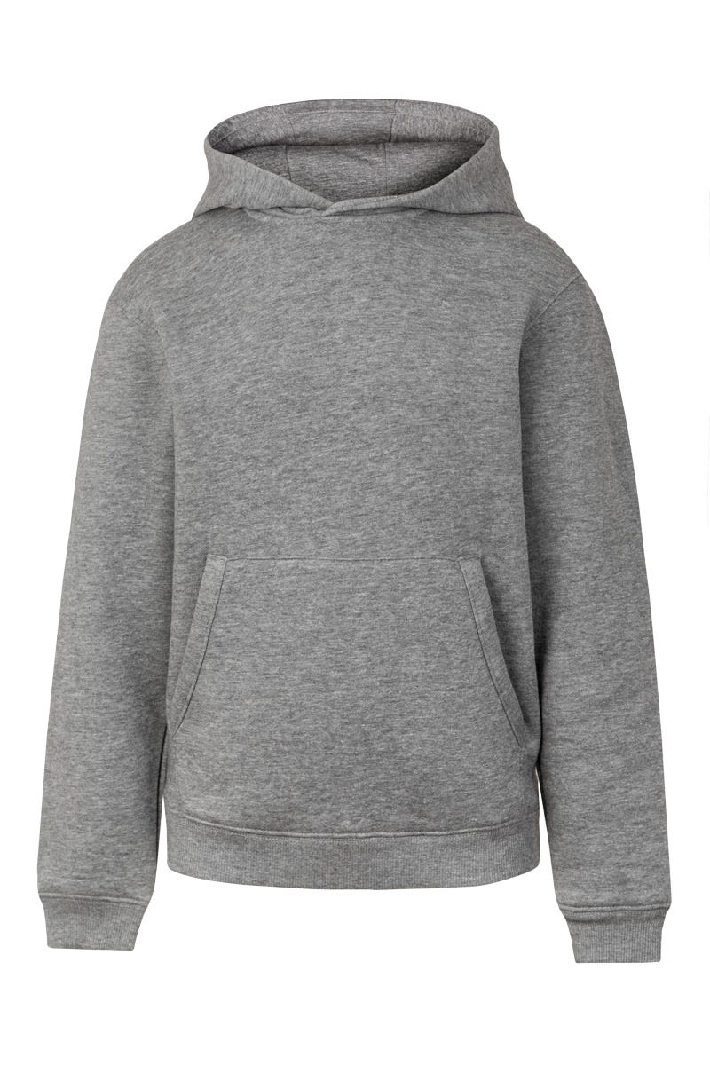 MK606V.SUDADERA CON CAPUCHA KIDS HEATHER GREY 12/14