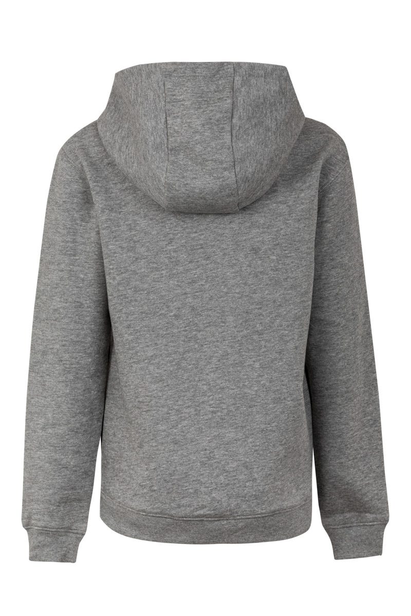 MK606V.SUDADERA CON CAPUCHA KIDS HEATHER GREY 12/14