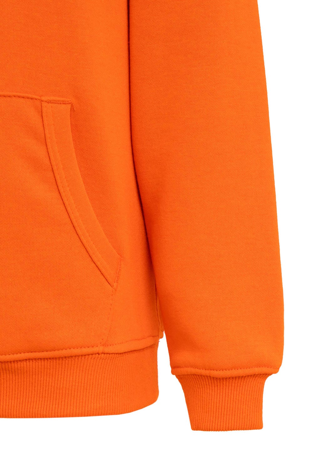 MK606V.SUDADERA CON CAPUCHA KIDS ORANGE 1/2