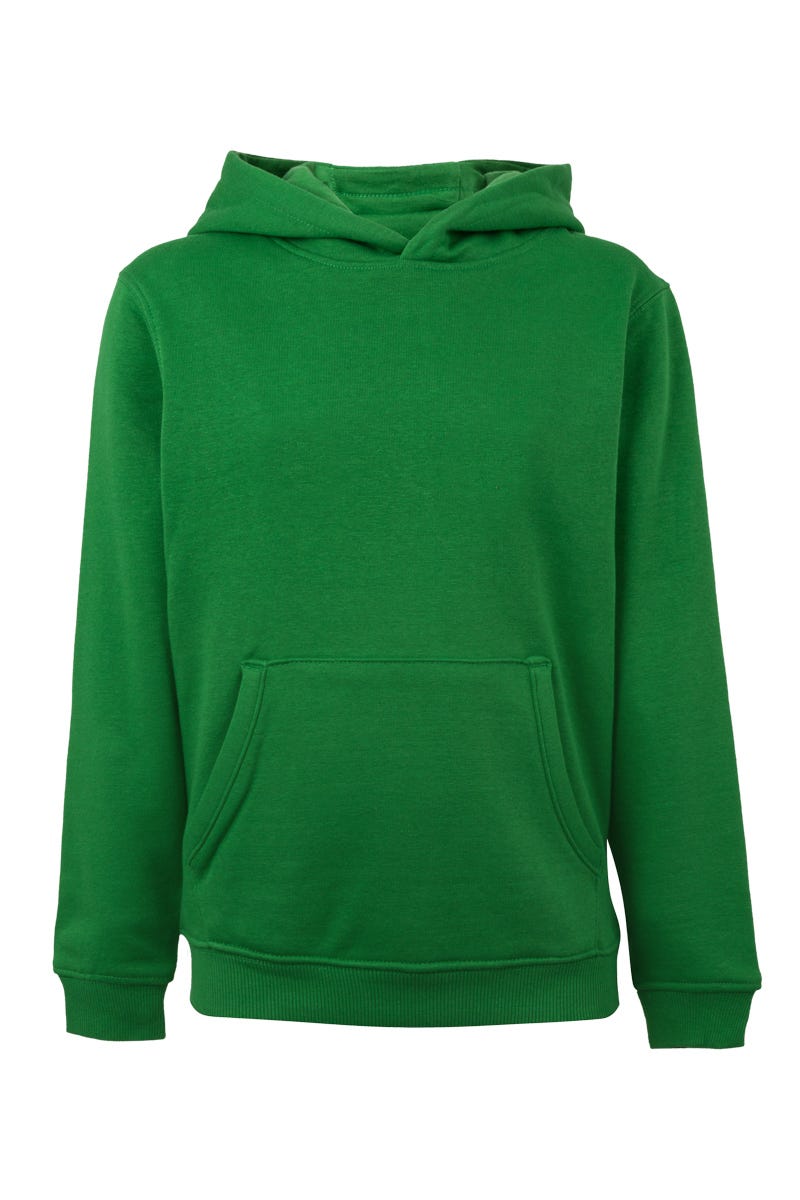 MK606V.SUDADERA CON CAPUCHA KIDS REAL GREEN 12/14