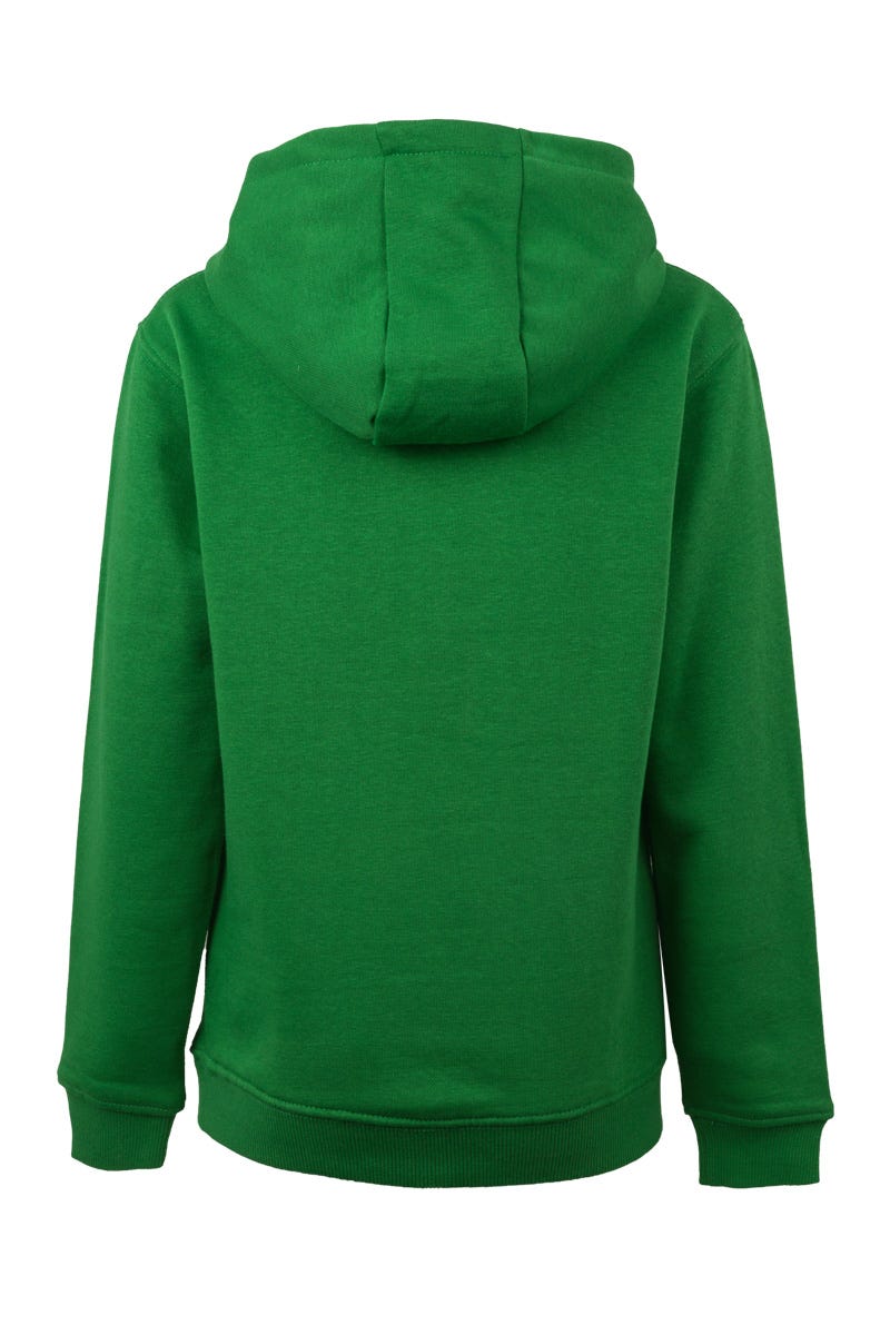 MK606V.SUDADERA CON CAPUCHA KIDS REAL GREEN 12/14