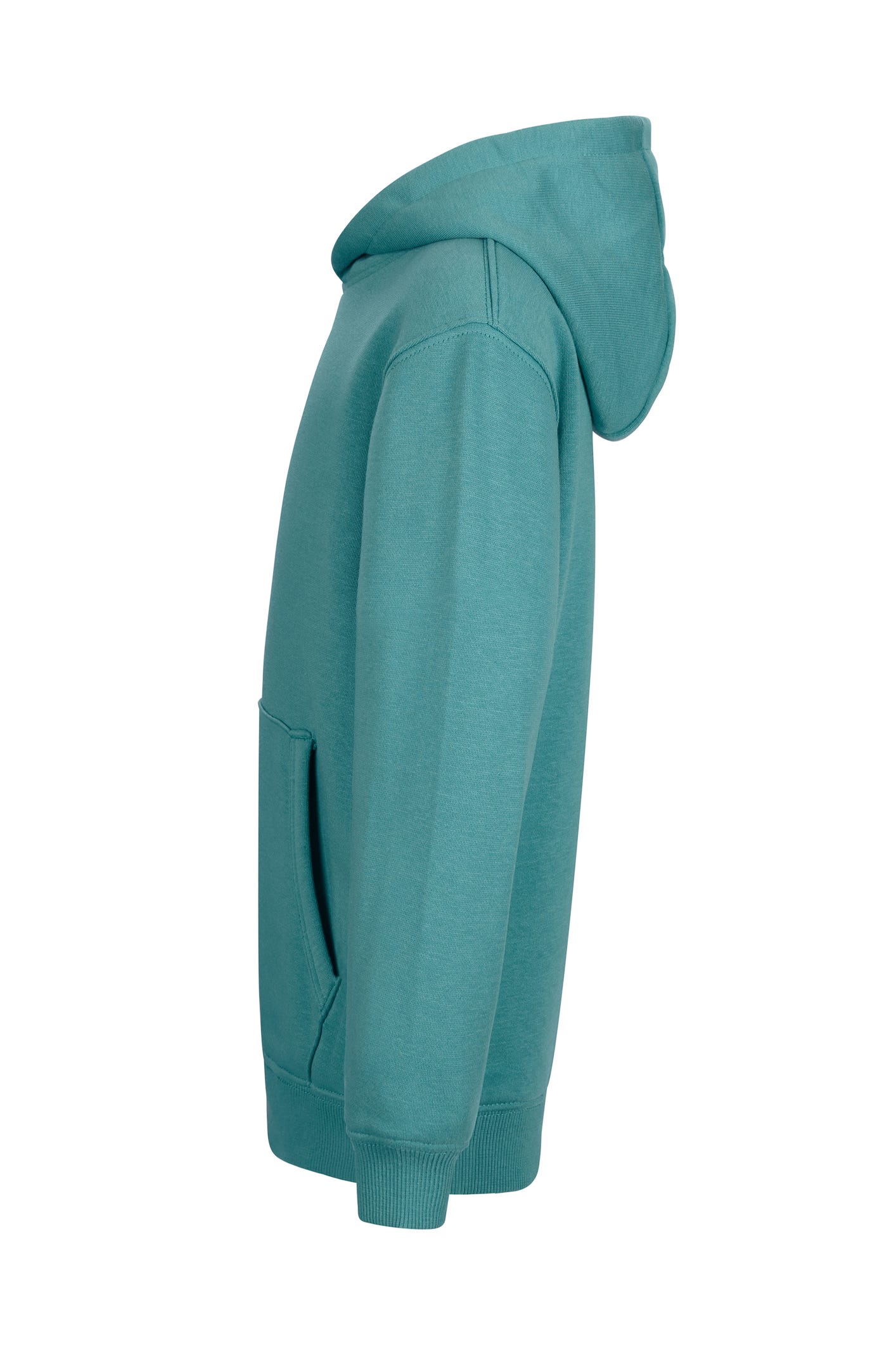 MK606V.SUDADERA CON CAPUCHA KIDS TEAL 1/2